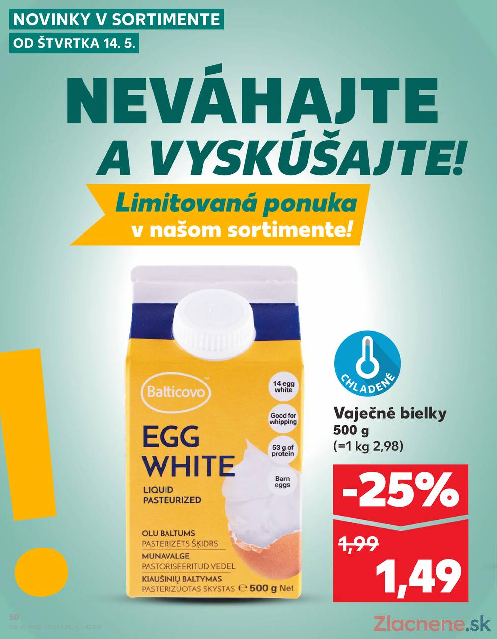Leták Kaufland - Kaufland 14.5. - 20.5. - Kaufland Sabinov - strana 50 Leták Kaufland - Kaufland 14.5. - 20.5. - Kaufland Sabinov - strana 50