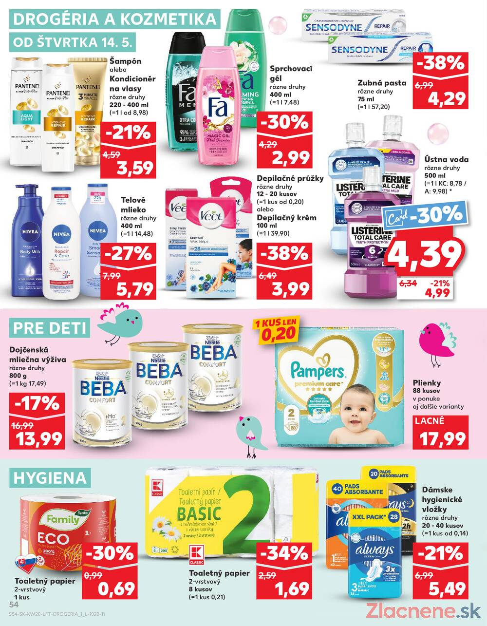 Leták Kaufland - Kaufland 14.5. - 20.5. - Kaufland Sabinov - strana 54
