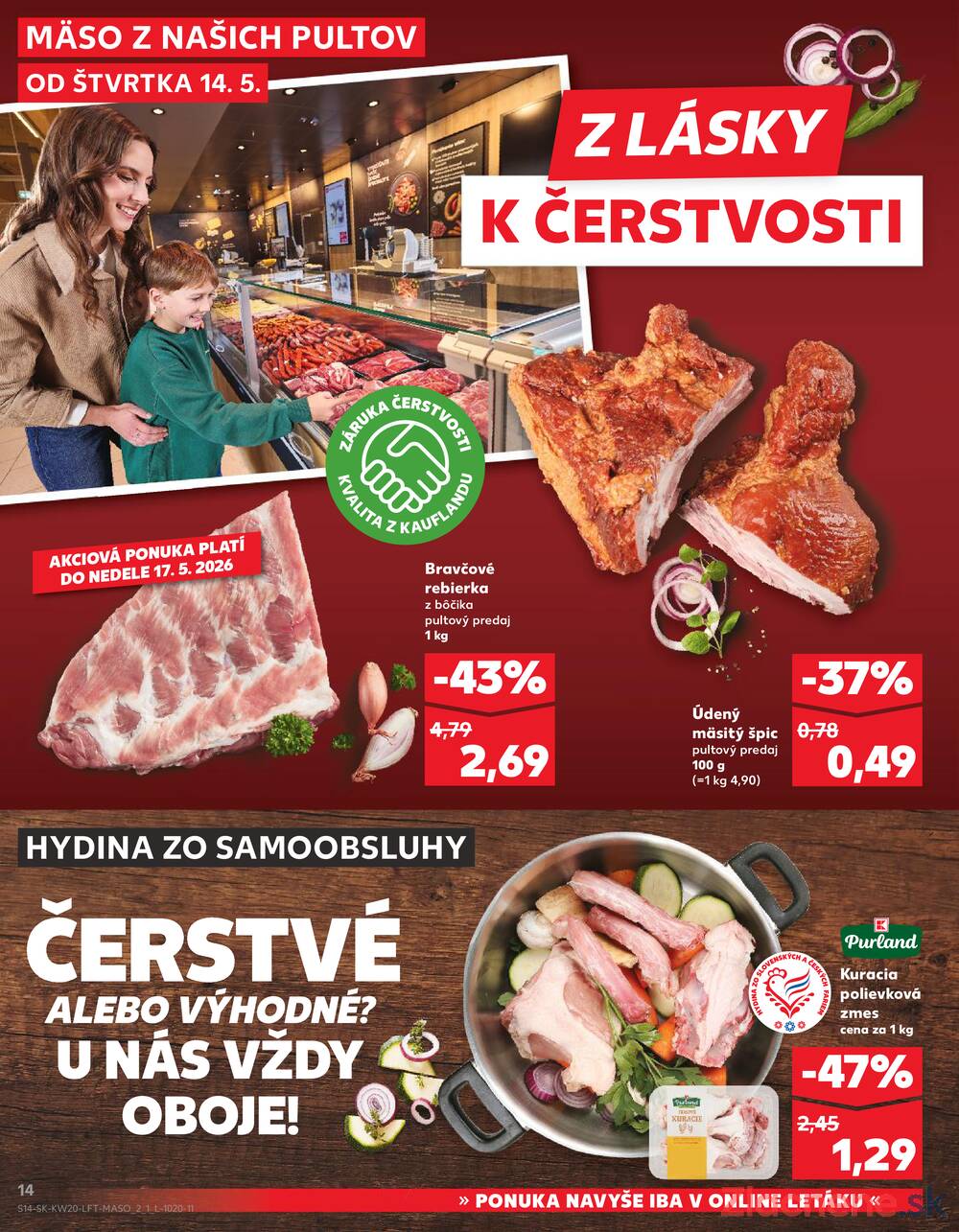 Leták Kaufland - Kaufland 14.5. - 20.5. - Kaufland Rožňava - strana 14