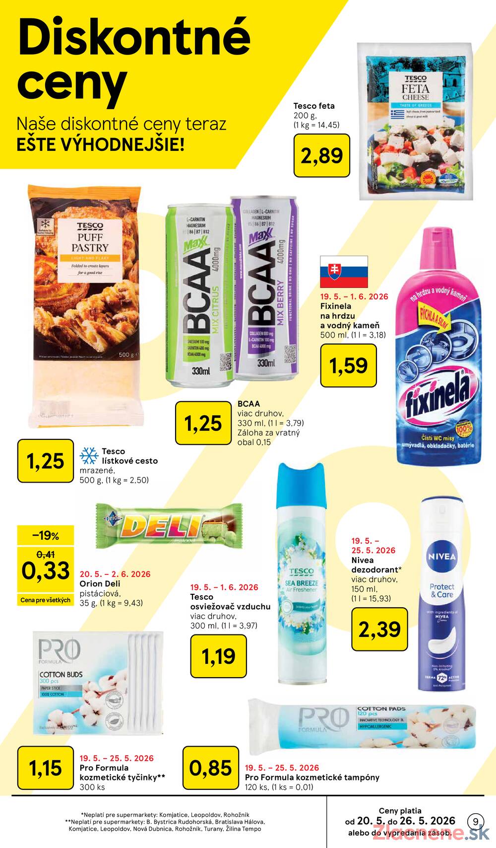 Leták Tesco - Tesco supermarkety od 20.5. do 26.5.2026 - strana 9