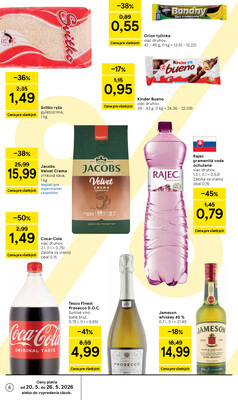 Tesco supermarkety od 20.5. do 26.5.2026