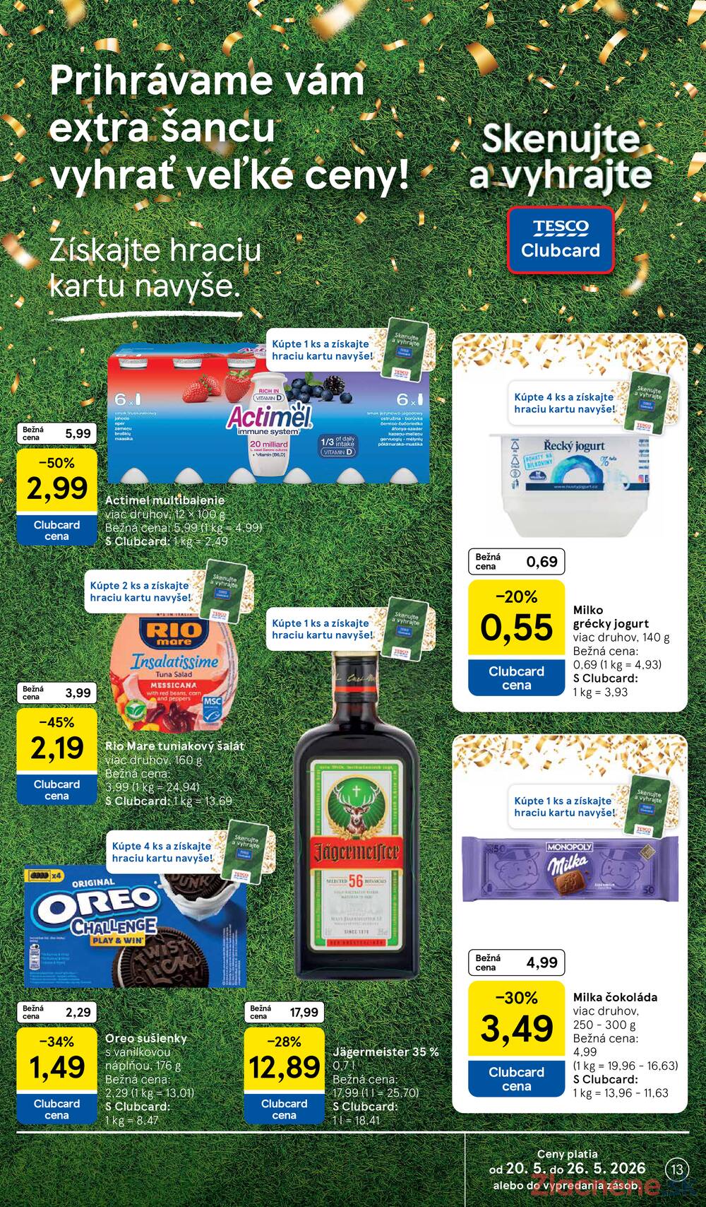 Tesco malé hypermarkety 20.5. - 26.5.
