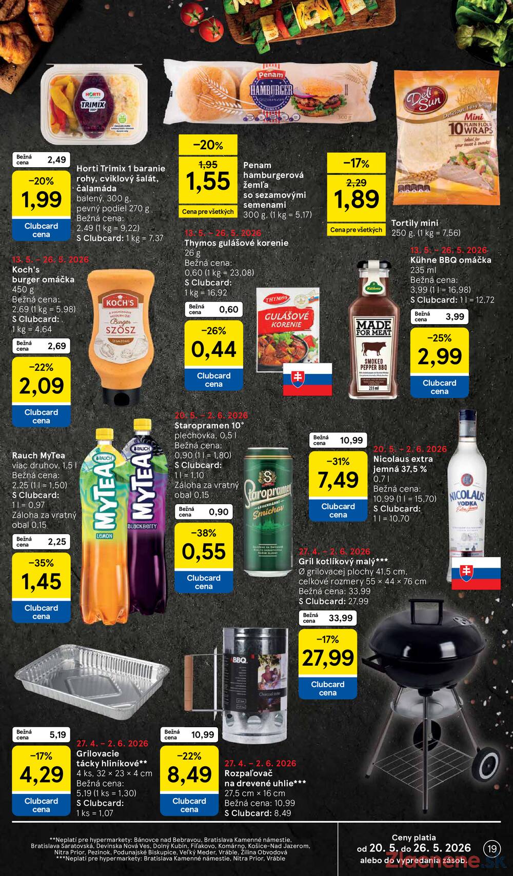 Tesco malé hypermarkety 20.5. - 26.5.