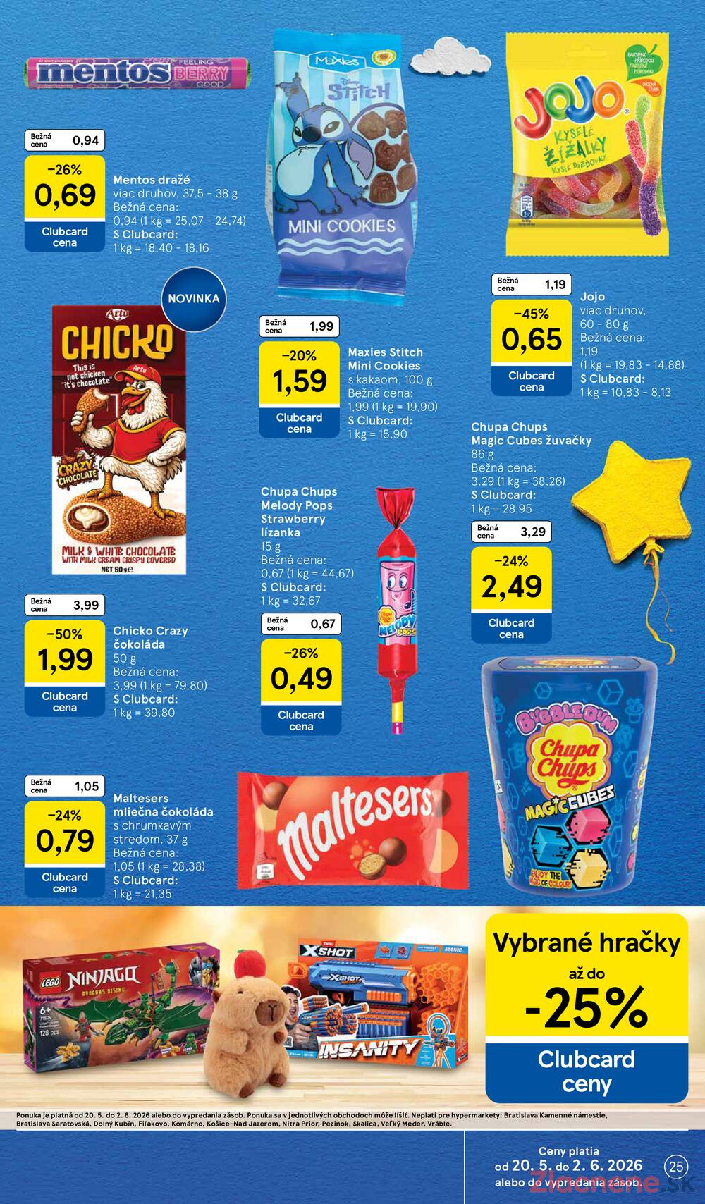 Tesco malé hypermarkety 20.5. - 26.5.