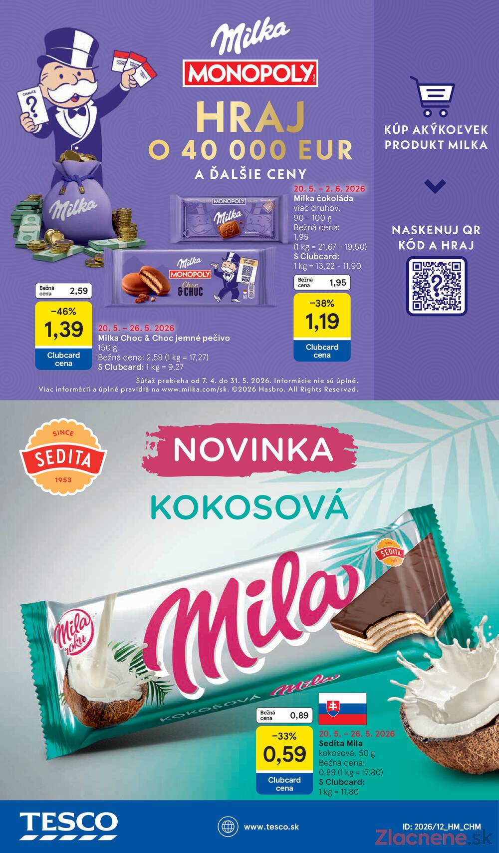 Tesco malé hypermarkety 20.5. - 26.5.