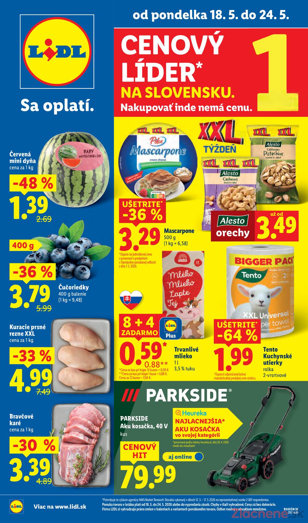 Leták Lidl - Lidl 18.5. - 24.5. - strana 1 Leták Lidl - Lidl 18.5. - 24.5. - strana 1