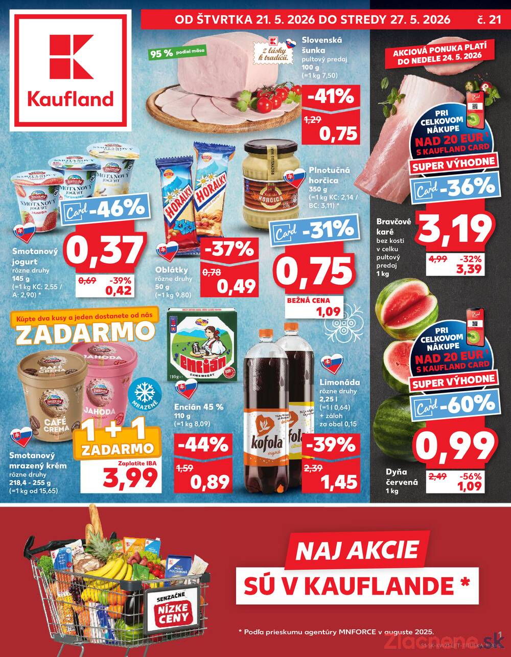 Kaufland 21.5. - 27.5. - Kaufland Veľký Meder