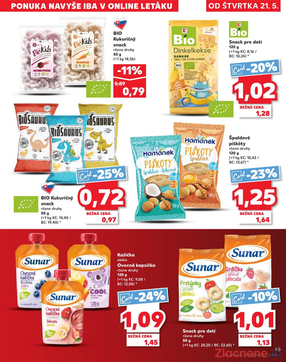 Kaufland 21.5. - 27.5. - Kaufland Považská Bystrica - Centrum