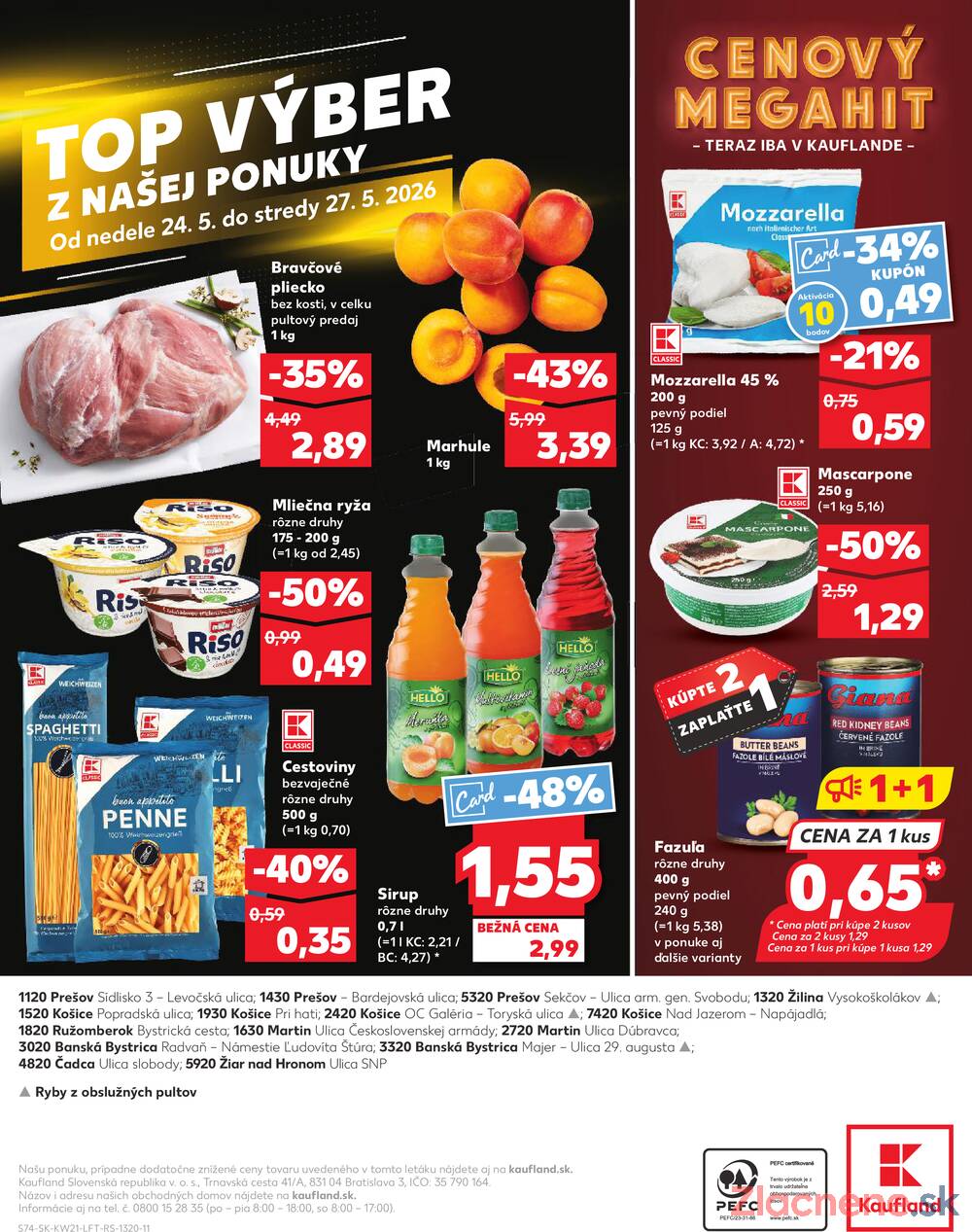 Kaufland 21.5. - 27.5. - Kaufland Žilina