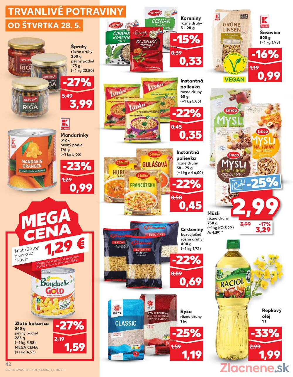 Kaufland 28.5. - 3.6. - Kaufland Trebišov