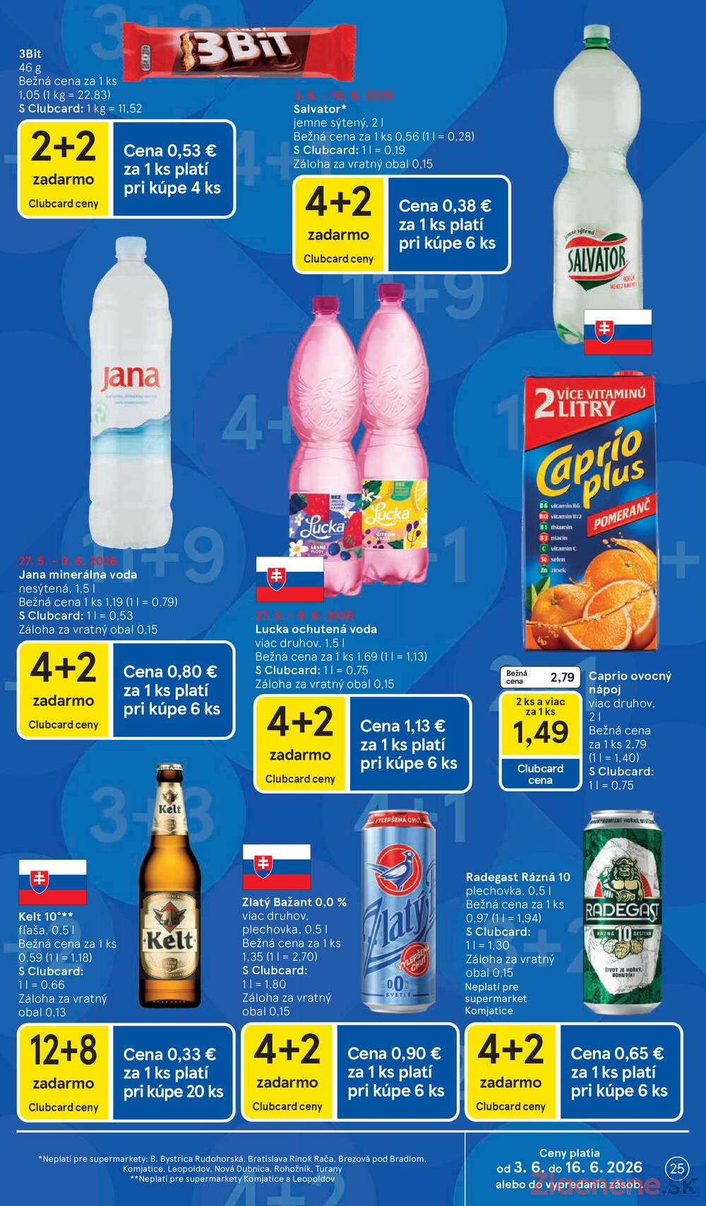 Tesco supermarkety od 3.6. do 9.6.2026