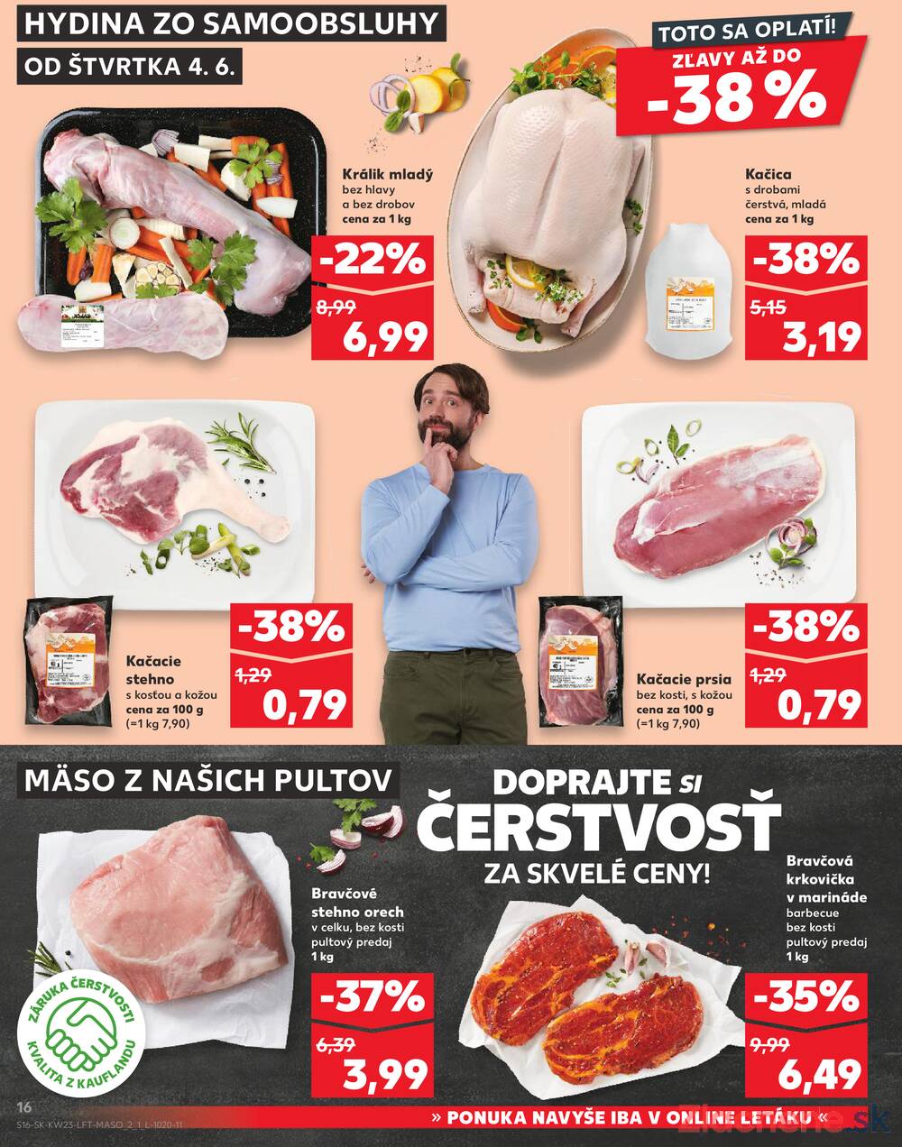 Leták Kaufland - Kaufland 4.6. - 10.6. - Kaufland Humenné - strana 16
