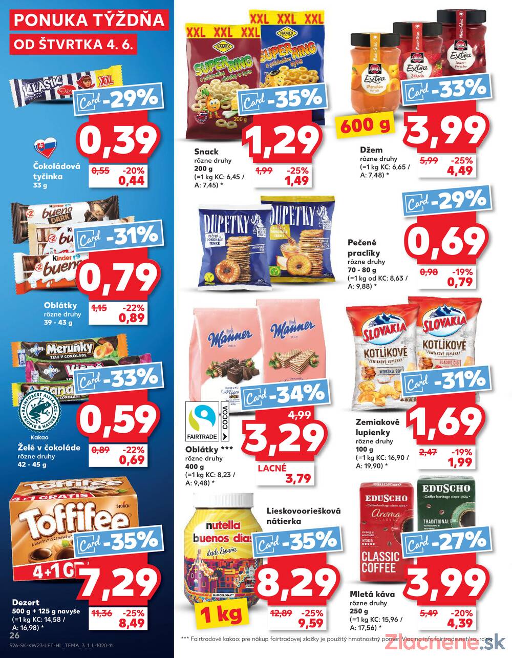 Kaufland 4.6. - 10.6. - Kaufland Piešťany