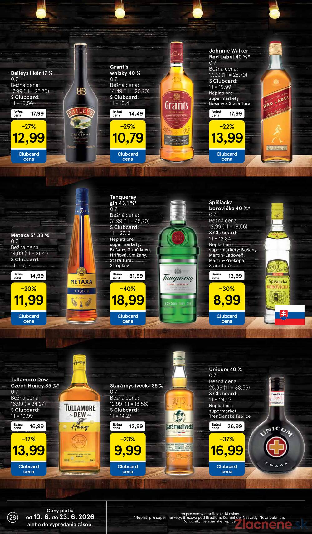 Leták Tesco - Tesco supermarkety od 10.6. do 16.6.2026 - strana 28