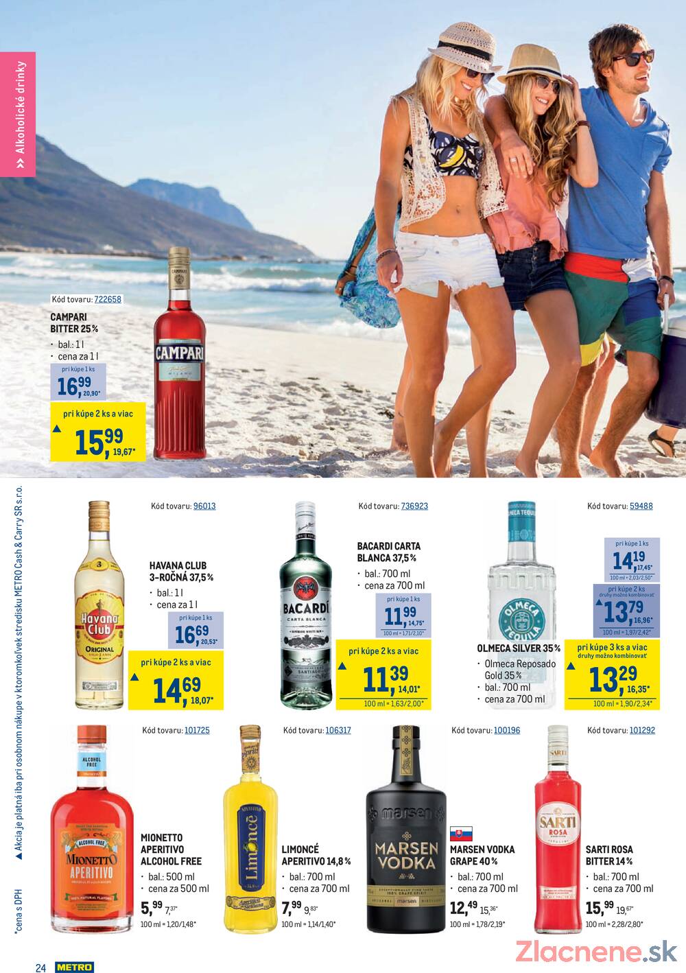 Leták METRO - METRO Letné drinky do 30.6. - strana 24 Leták METRO - METRO Letné drinky do 30.6. - strana 24