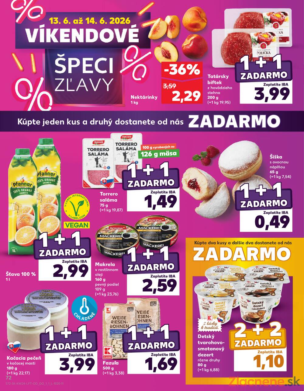 Kaufland 11.6. - 17.6. - Kaufland Humenné