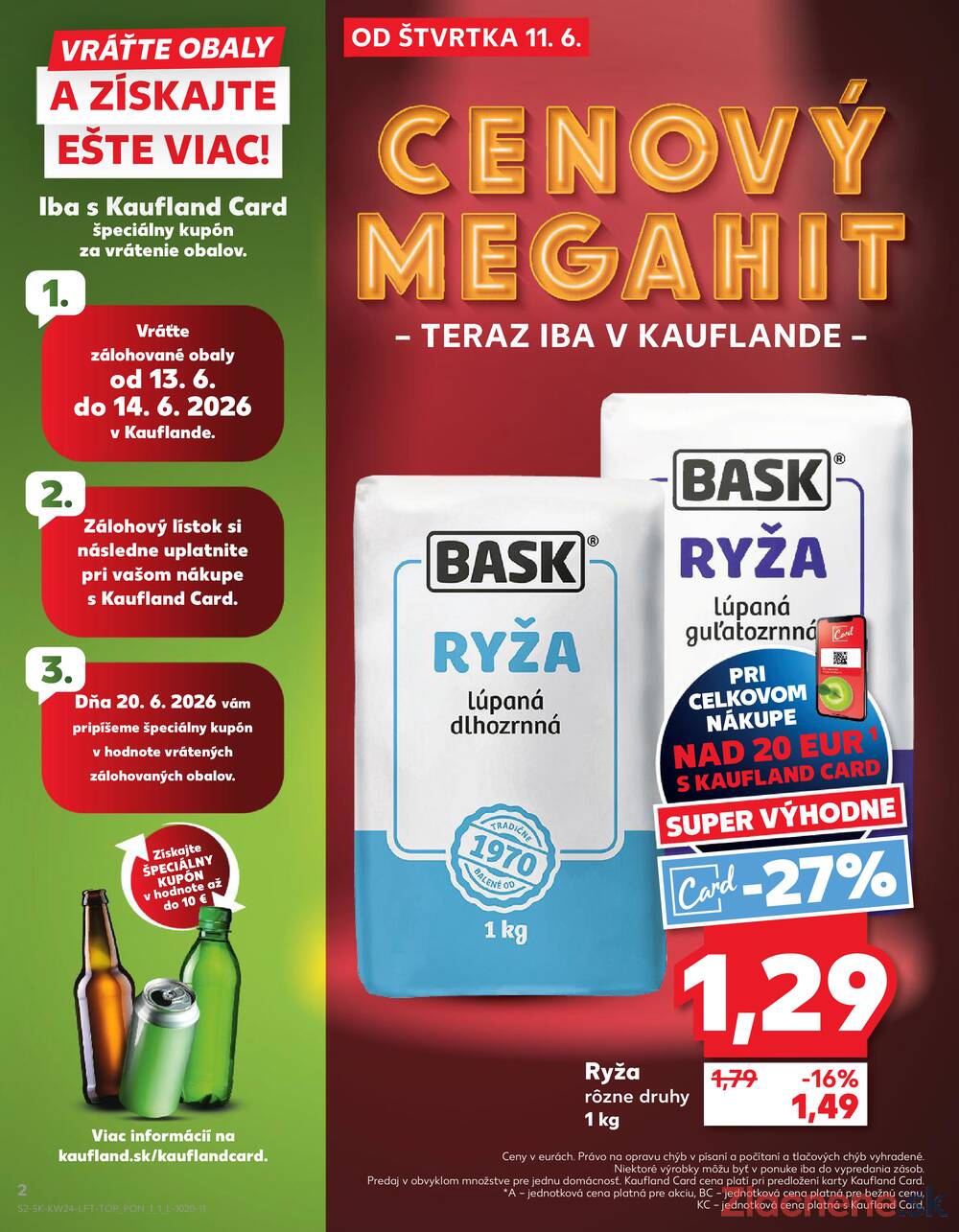 Kaufland 11.6. - 17.6. - Kaufland Veľký Meder