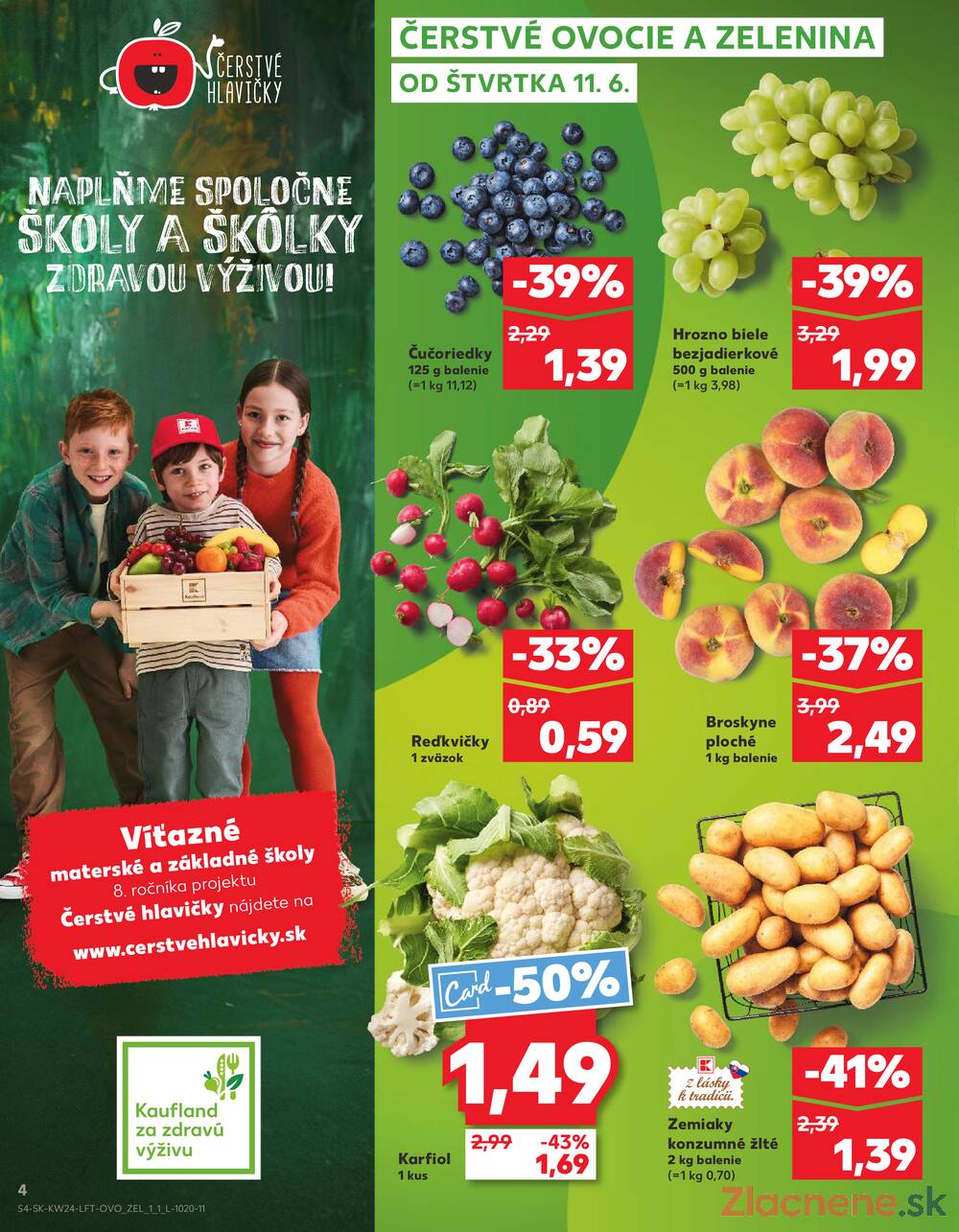 Leták Kaufland - Kaufland 11.6. - 17.6. - Kaufland Martin - strana 4