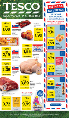 leták Tesco