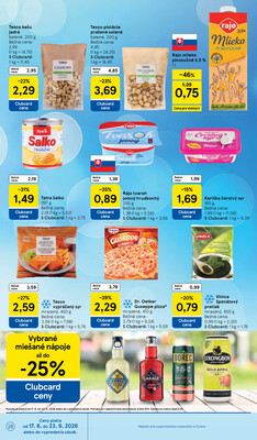 Tesco supermarkety od 17.6. do 23.6.2026