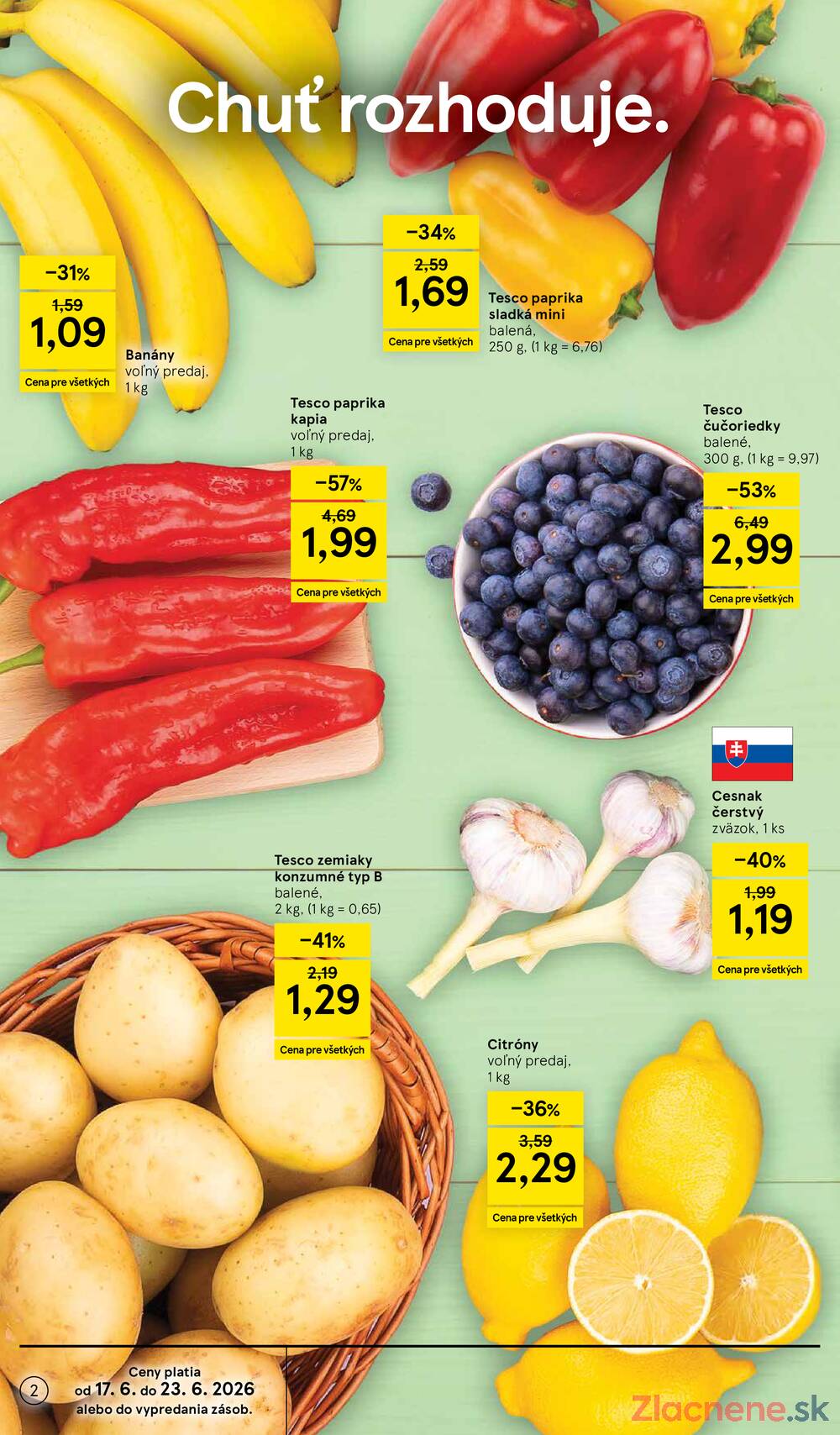Tesco malé hypermarkety 17.6. - 23.6.