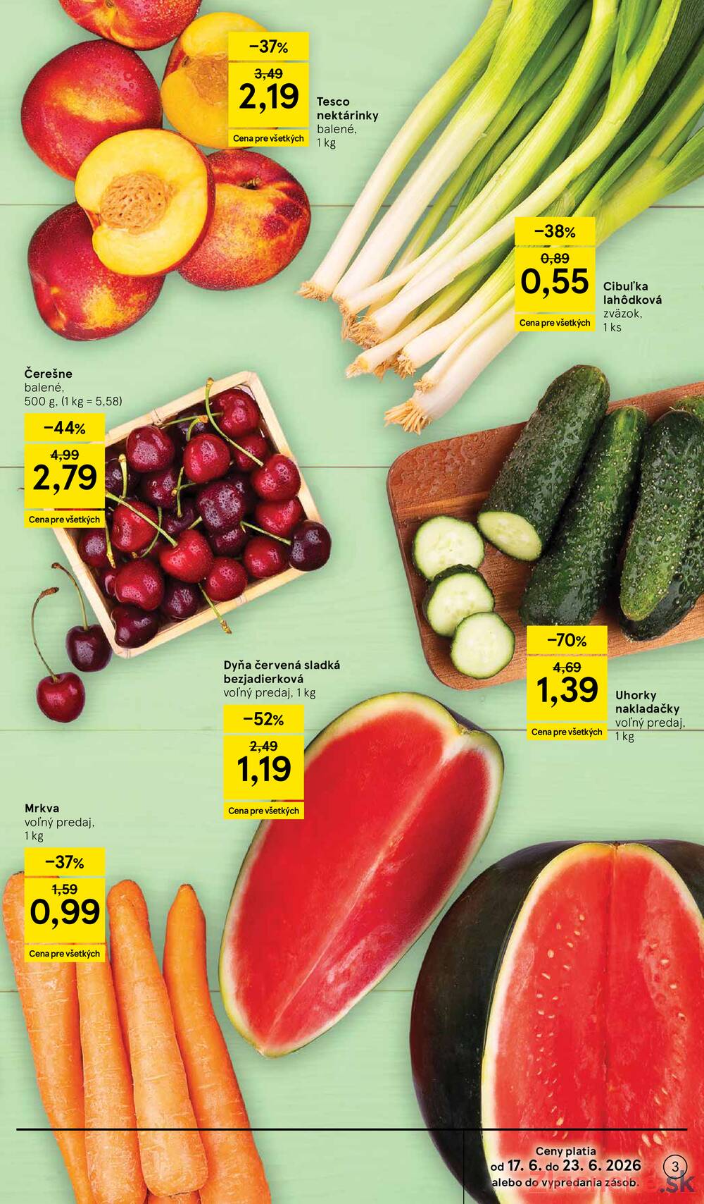 Tesco malé hypermarkety 17.6. - 23.6.