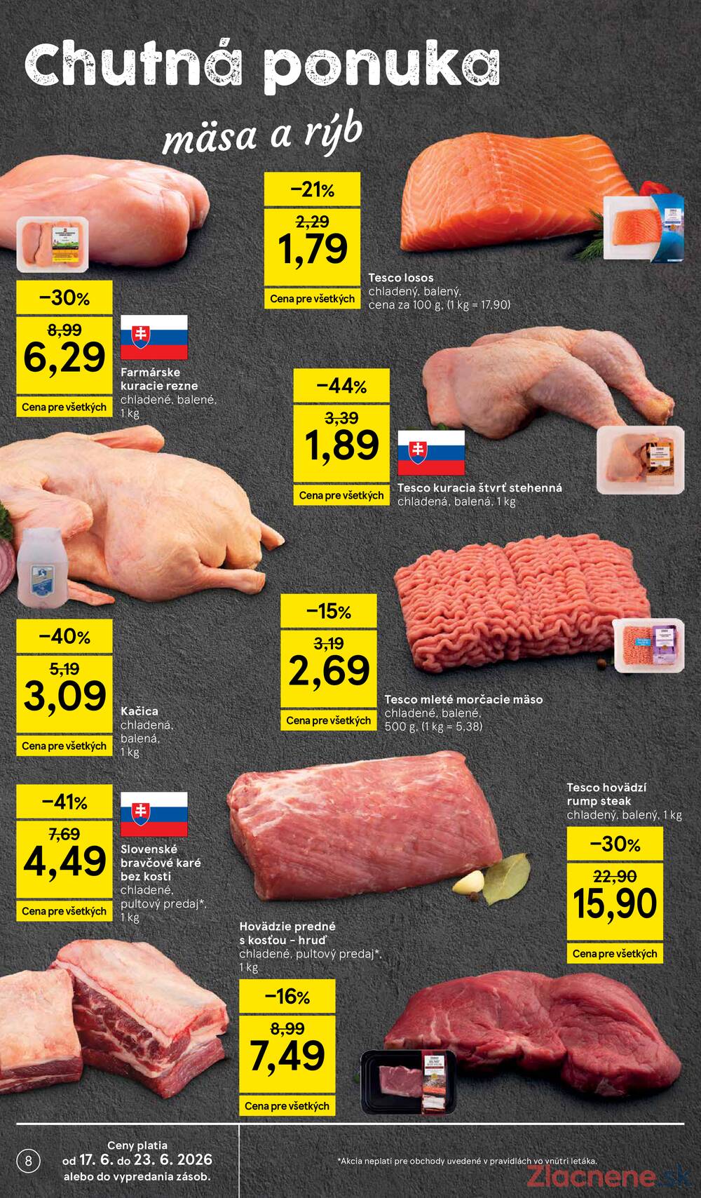 Tesco malé hypermarkety 17.6. - 23.6.