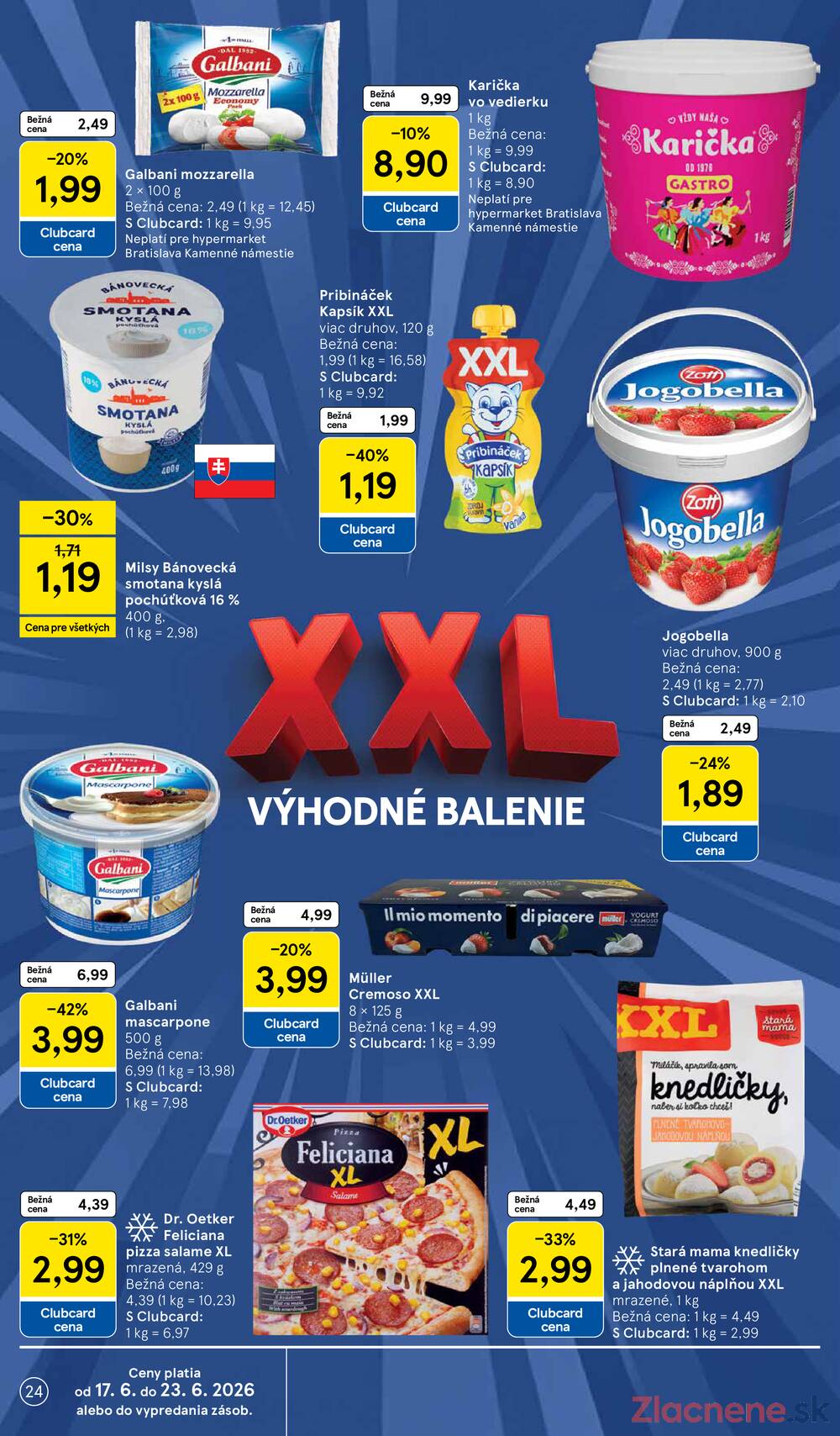 Tesco malé hypermarkety 17.6. - 23.6.