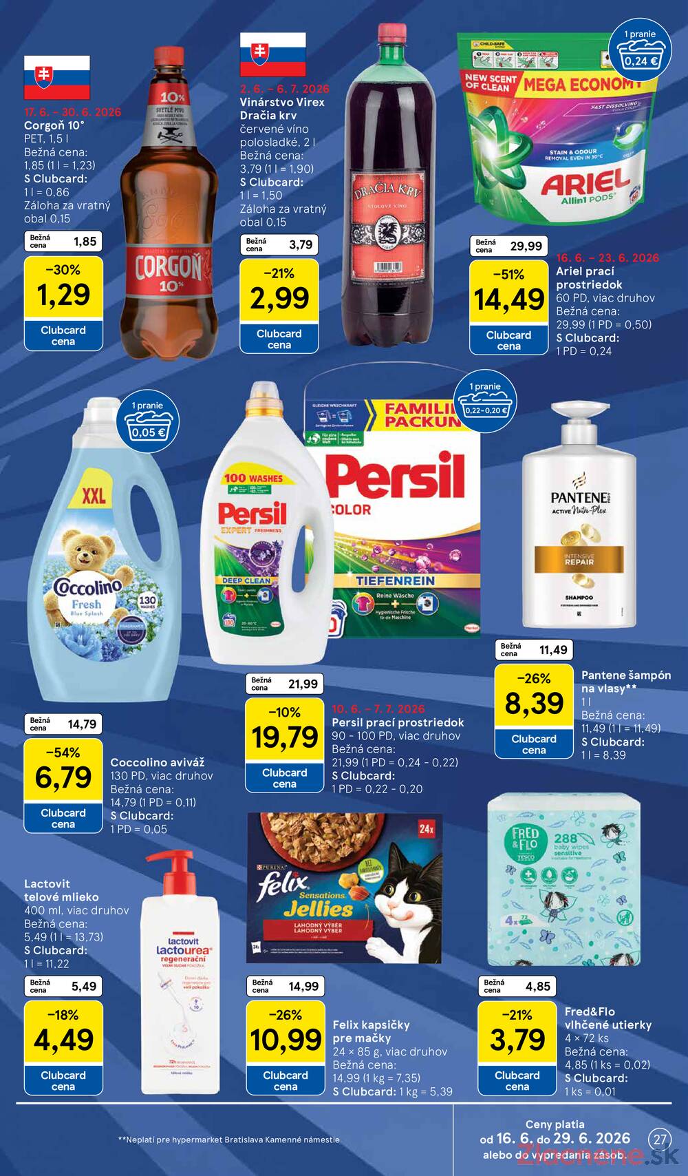 Tesco malé hypermarkety 17.6. - 23.6.