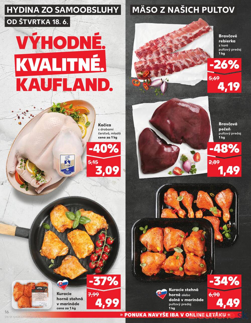 Kaufland 18.6. - 24.6. - Kaufland Detva