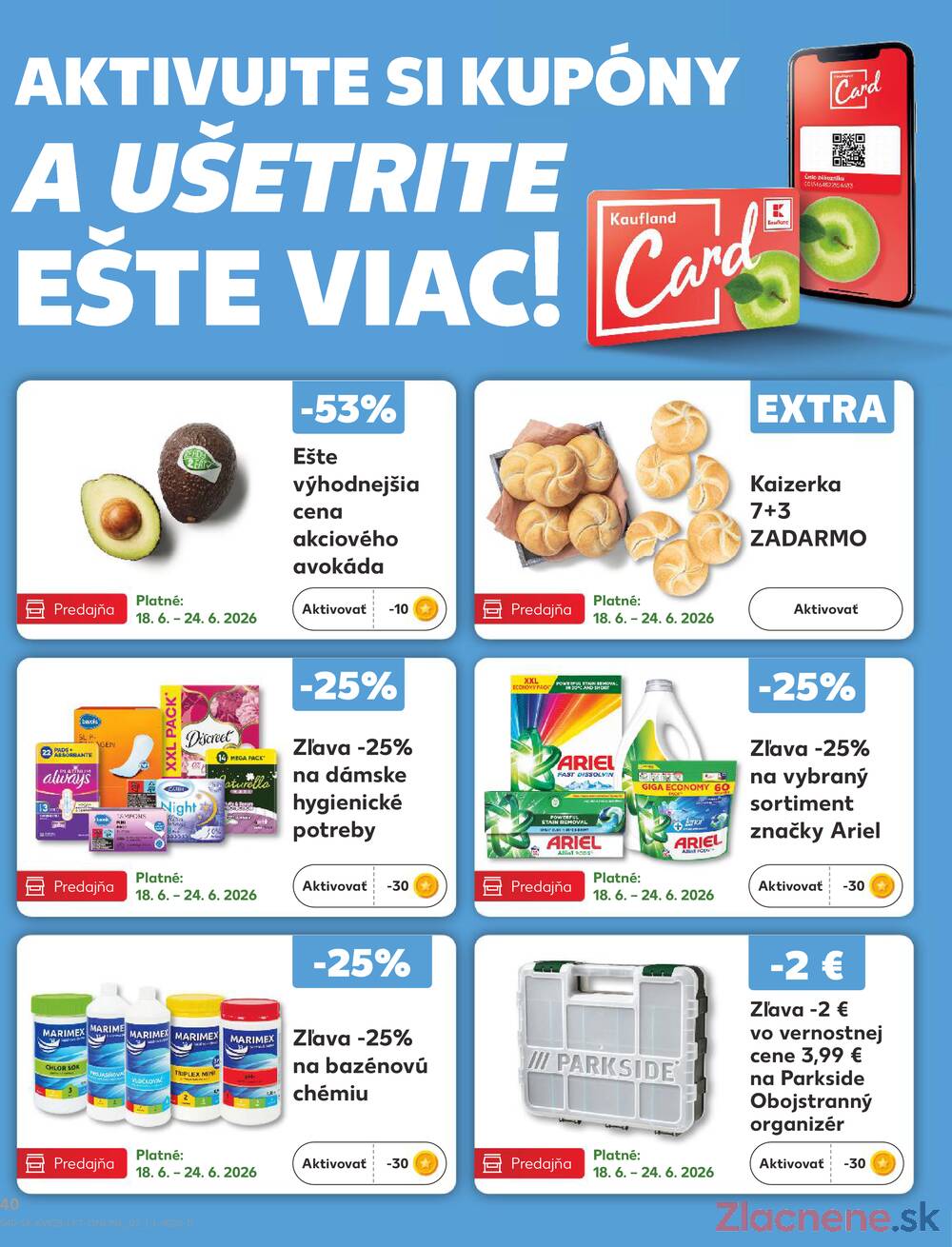 Kaufland 18.6. - 24.6. - Kaufland Bytča
