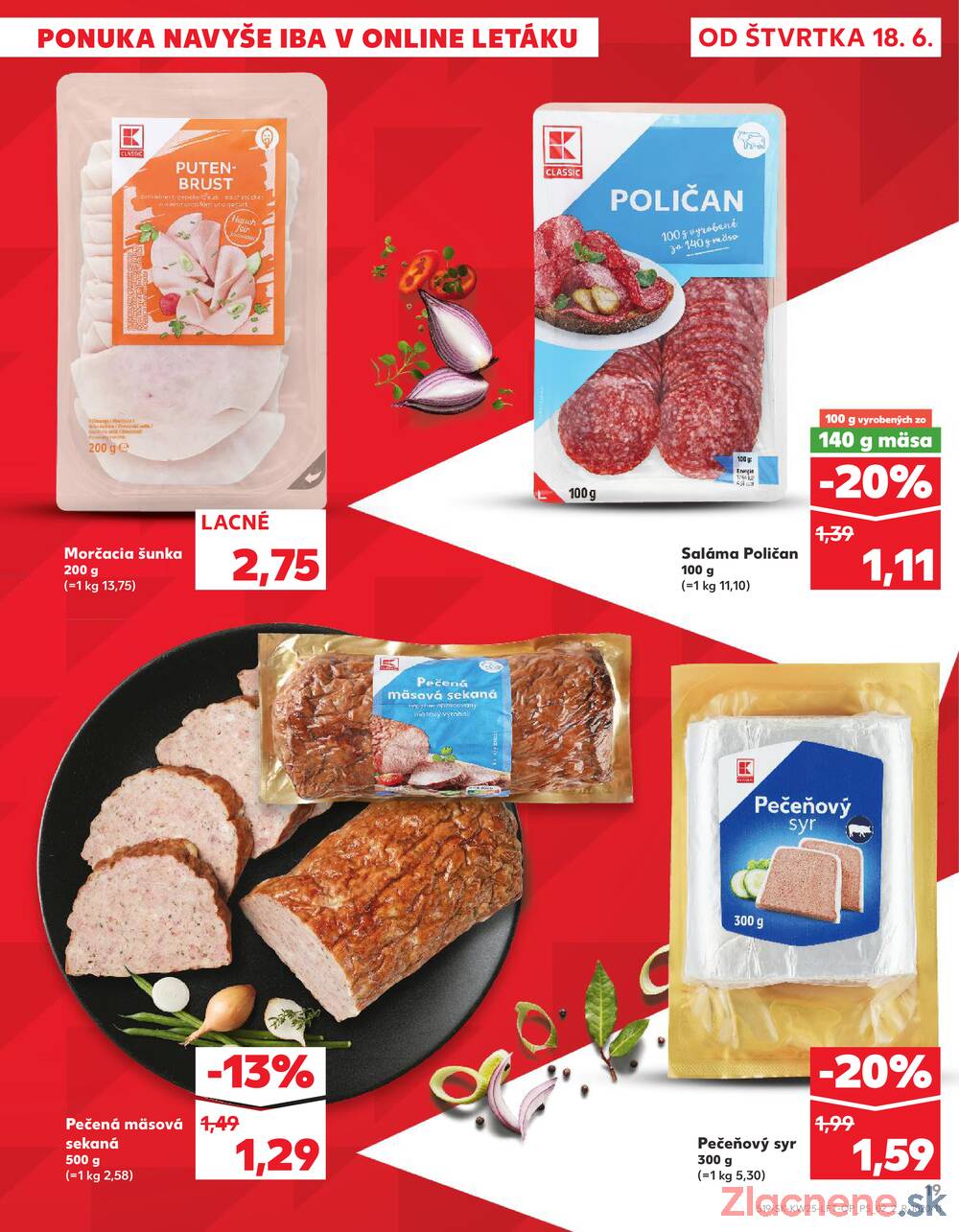 Kaufland 18.6. - 24.6. - Kaufland Bardejov