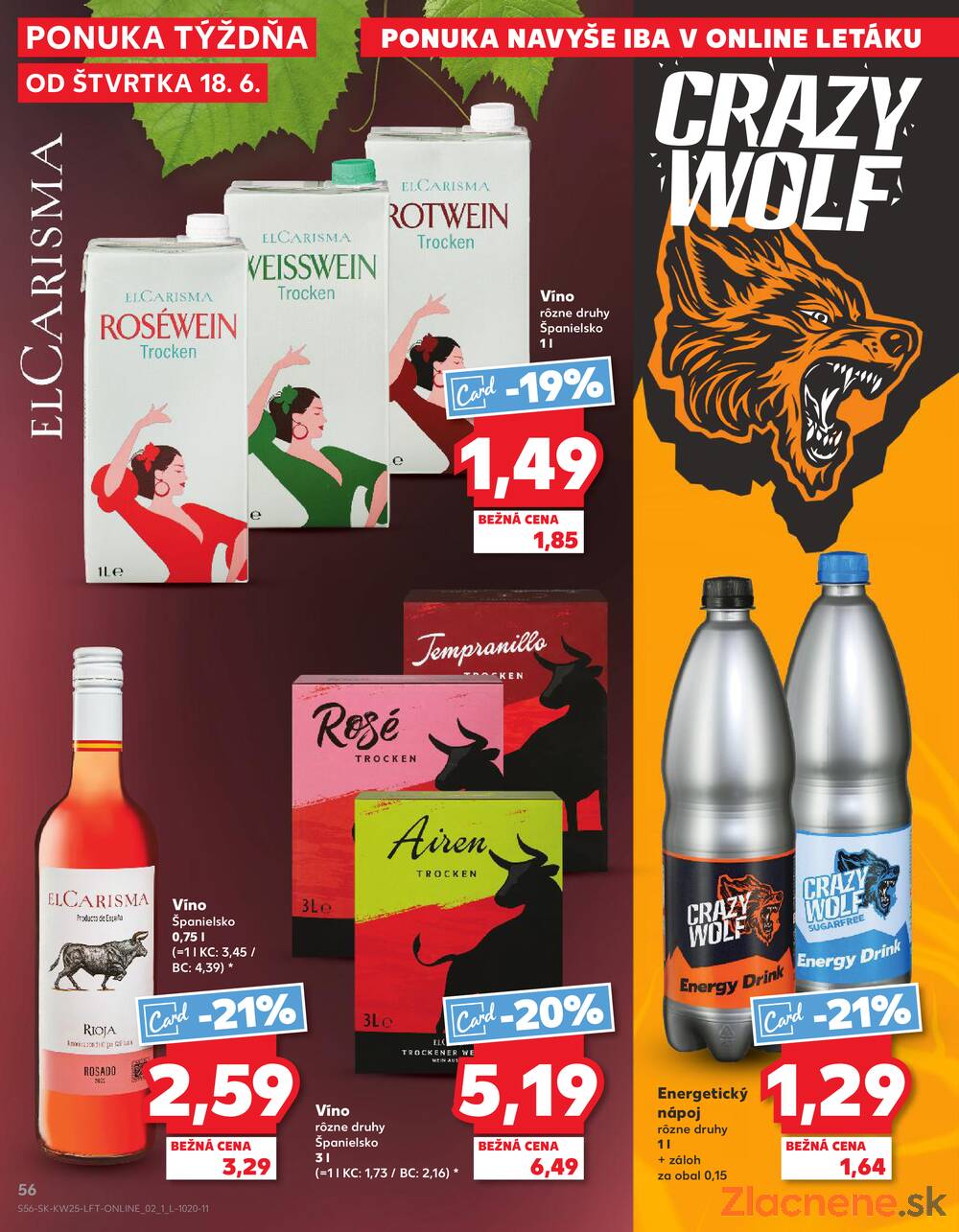 Kaufland 18.6. - 24.6. - Kaufland Bardejov