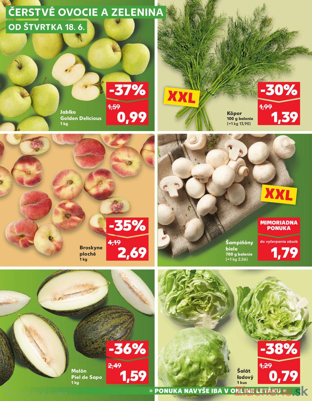 Leták Kaufland - Kaufland 18.6. - 24.6. - Kaufland Rožňava - strana 6 Leták Kaufland - Kaufland 18.6. - 24.6. - Kaufland Rožňava - strana 6