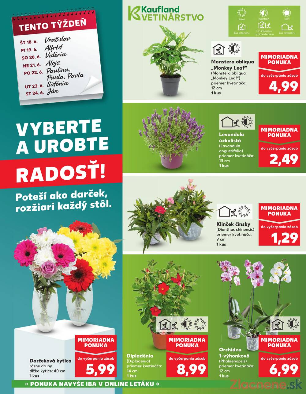 Kaufland 18.6. - 24.6. - Kaufland Prievidza