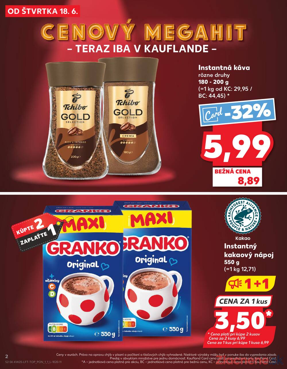 Kaufland 18.6. - 24.6. - Bratislava-Patrónka