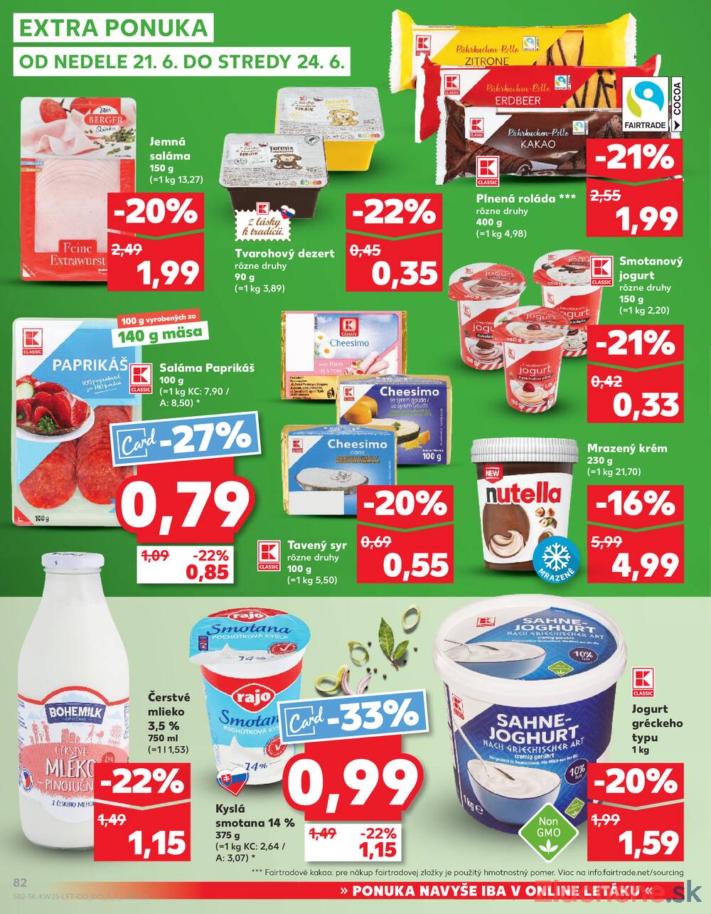 Kaufland 18.6. - 24.6. - Kaufland Liptovský Mikuláš