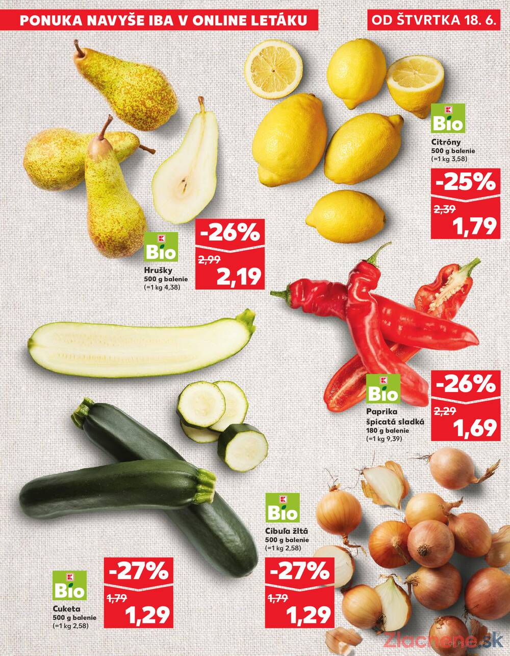Kaufland 18.6. - 24.6. - Kaufland Ružomberok