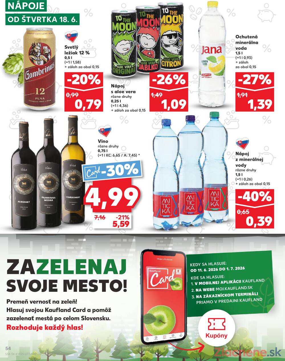 Kaufland 18.6. - 24.6. - Kaufland Ružomberok