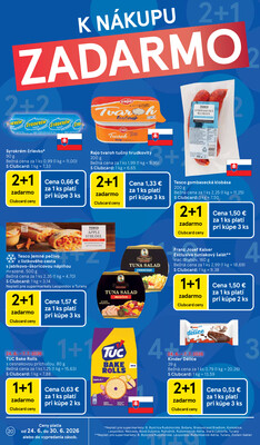 Tesco supermarkety od 24.6. do 30.6.2026