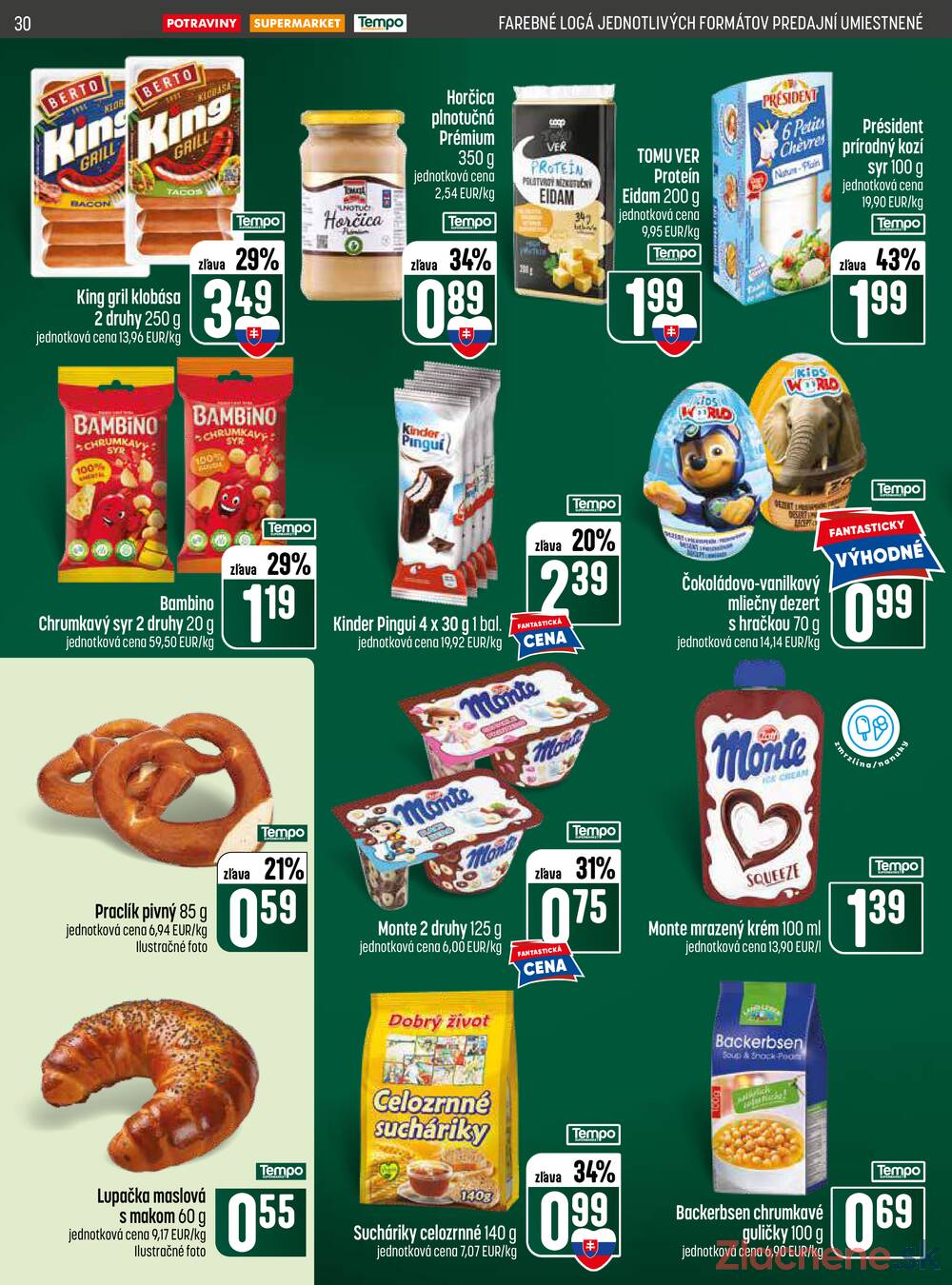 Leták COOP Jednota Slovensko - COOP do 24.6. - strana 30 Leták COOP Jednota Slovensko - COOP do 24.6. - strana 30