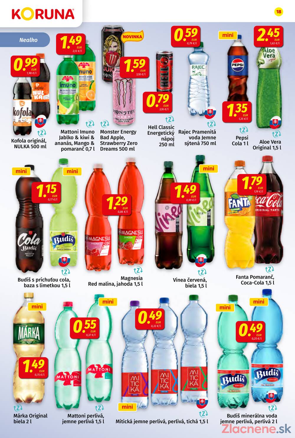Leták KORUNA - KORUNA do 1.7. - strana 18 Leták KORUNA - KORUNA do 1.7. - strana 18