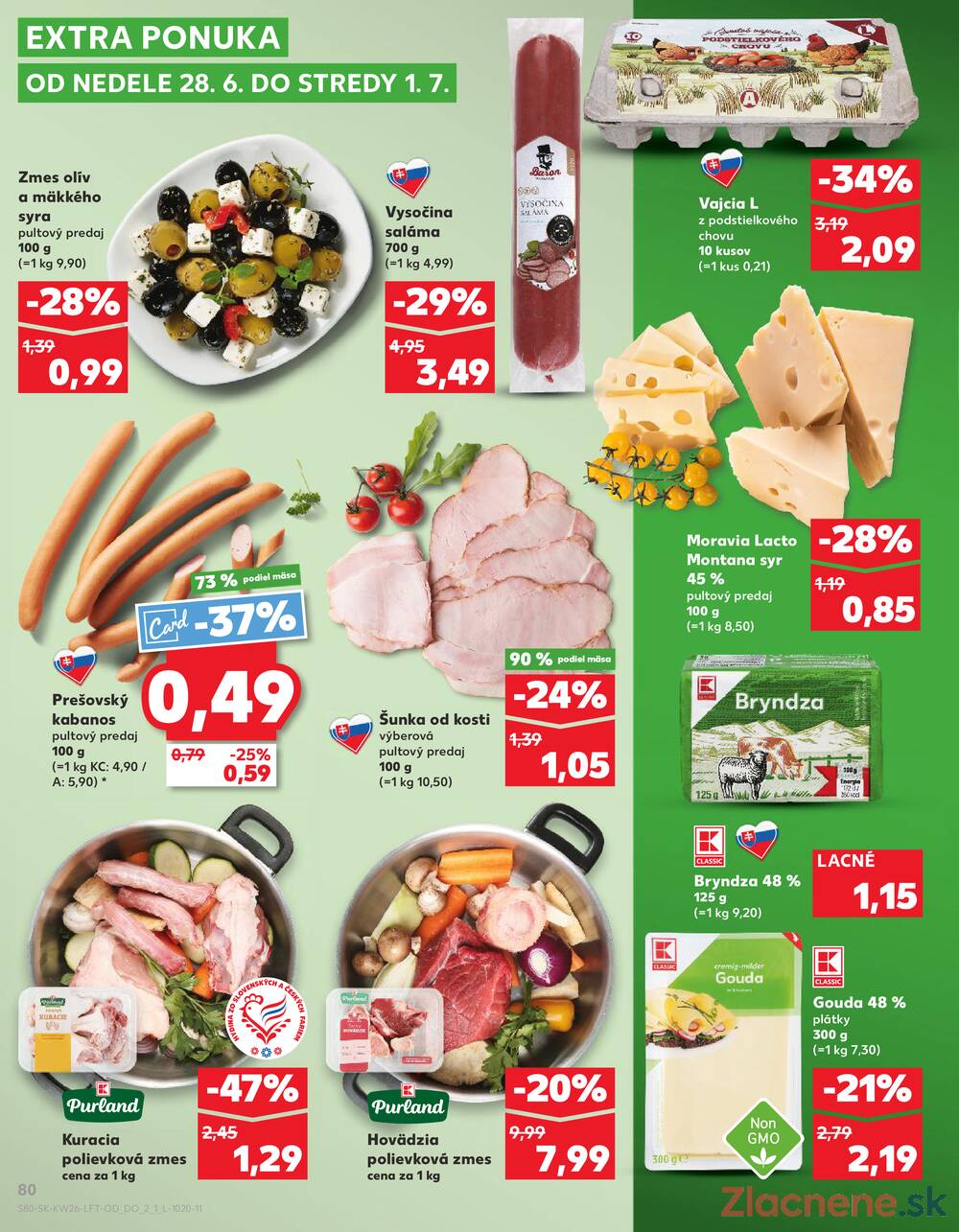 Leták Kaufland - Kaufland 25.6. - 1.7. - Kaufland Detva - strana 80