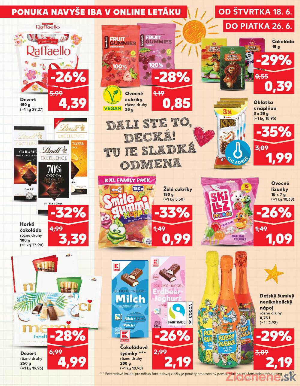 Kaufland 25.6. - 1.7. - Kaufland Michalovce