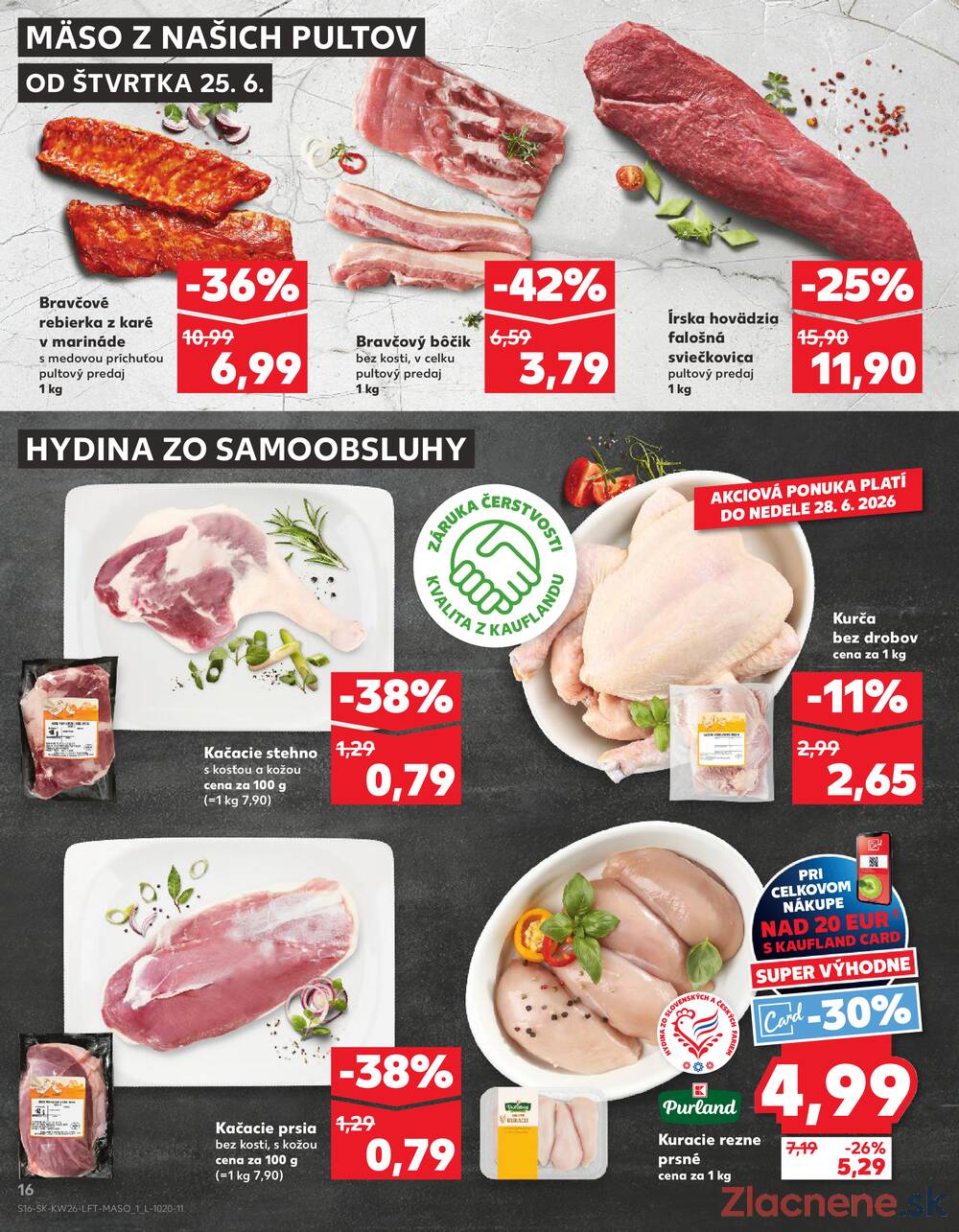 Kaufland 25.6. - 1.7. - Kaufland Sereď