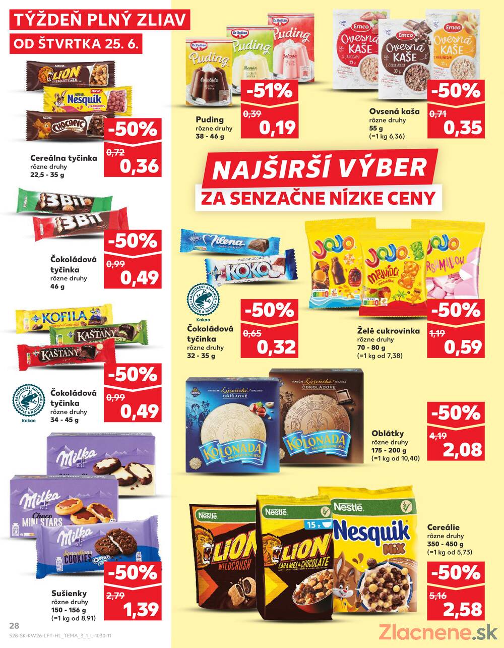 Kaufland 25.6. - 1.7. - Kaufland Sereď