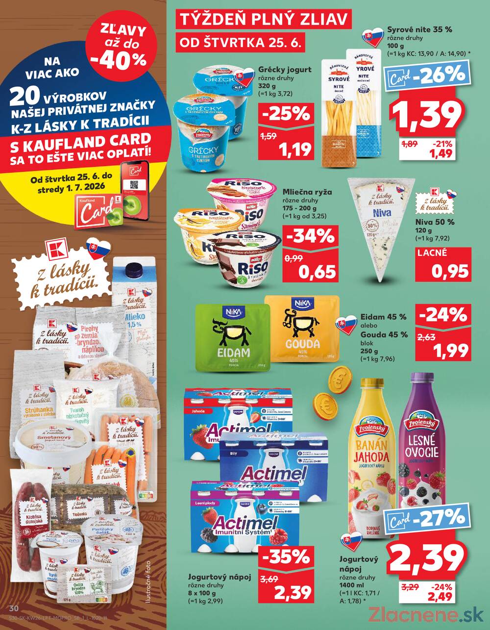 Kaufland 25.6. - 1.7. - Kaufland Sereď