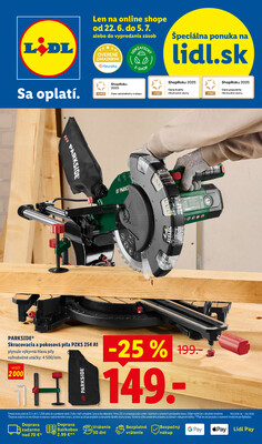 Leták Lidl Online Magazín