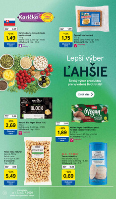 Tesco supermarkety od 1.7. do 7.7.2026
