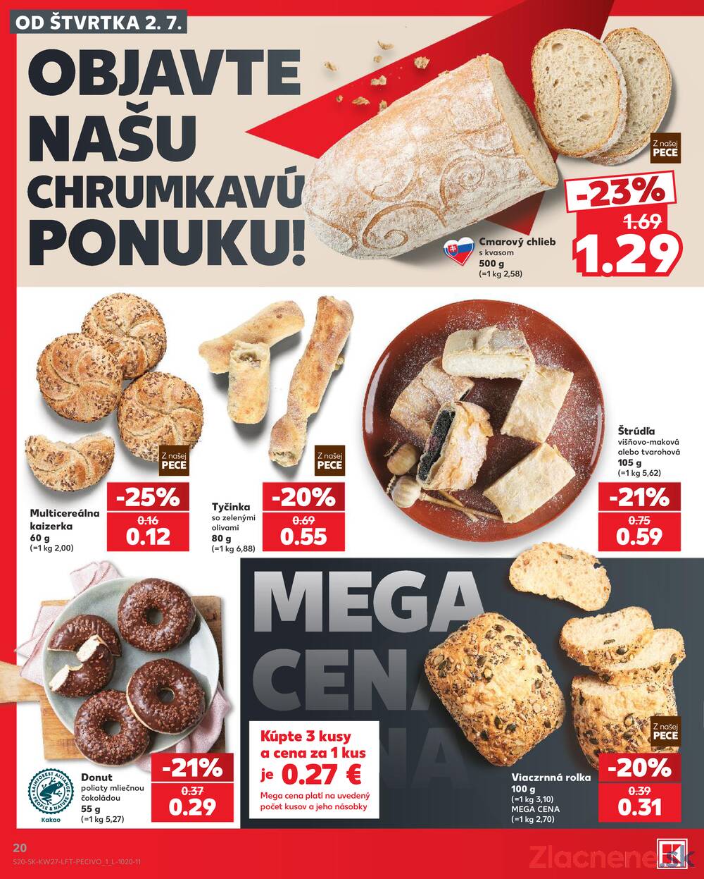Leták Kaufland - Kaufland 2.7. - 8.7. - Kaufland Tvrdošín - strana 20 Leták Kaufland - Kaufland 2.7. - 8.7. - Kaufland Tvrdošín - strana 20
